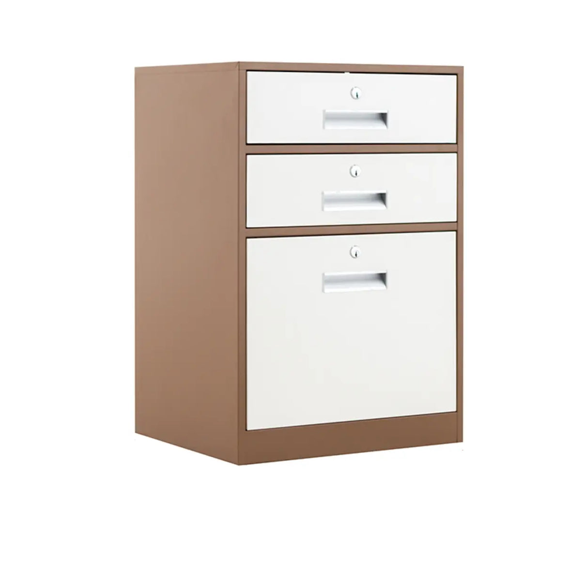 Steel Vertical Lockable Filing Cabinet with Drawers Image - 27