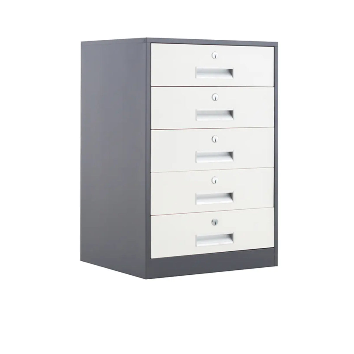 Steel Vertical Lockable Filing Cabinet with Drawers Image - 36
