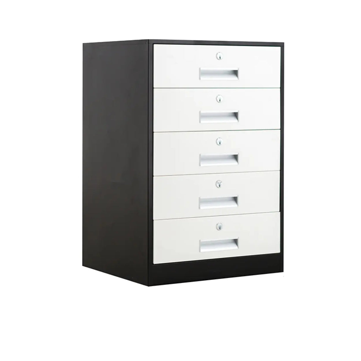 Steel Vertical Lockable Filing Cabinet with Drawers Image - 38