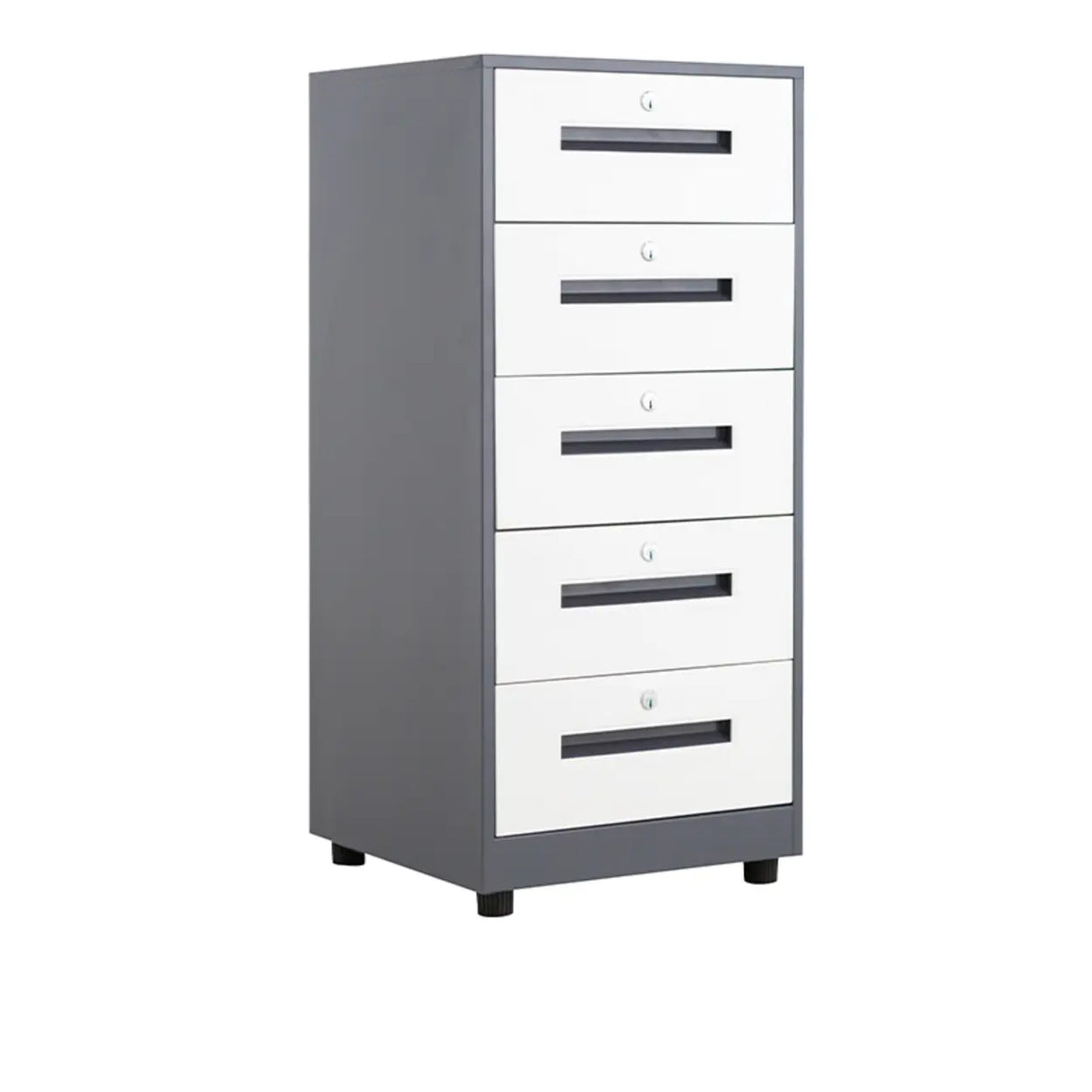 Steel Vertical Lockable Filing Cabinet with Drawers Image - 56