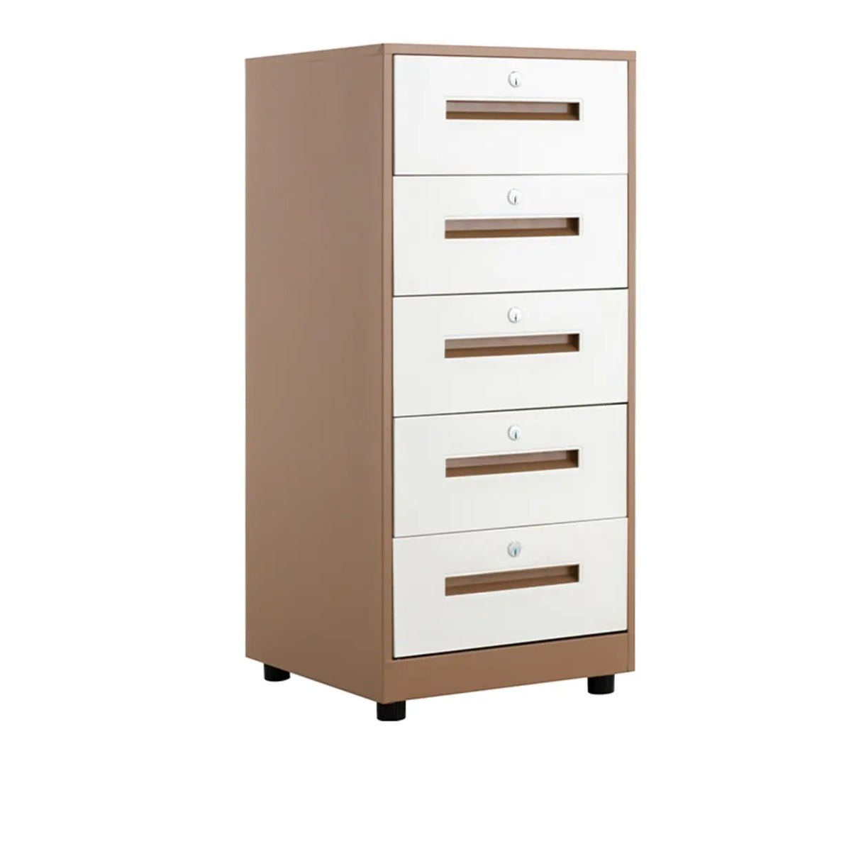 Steel Vertical Lockable Filing Cabinet with Drawers Image - 57