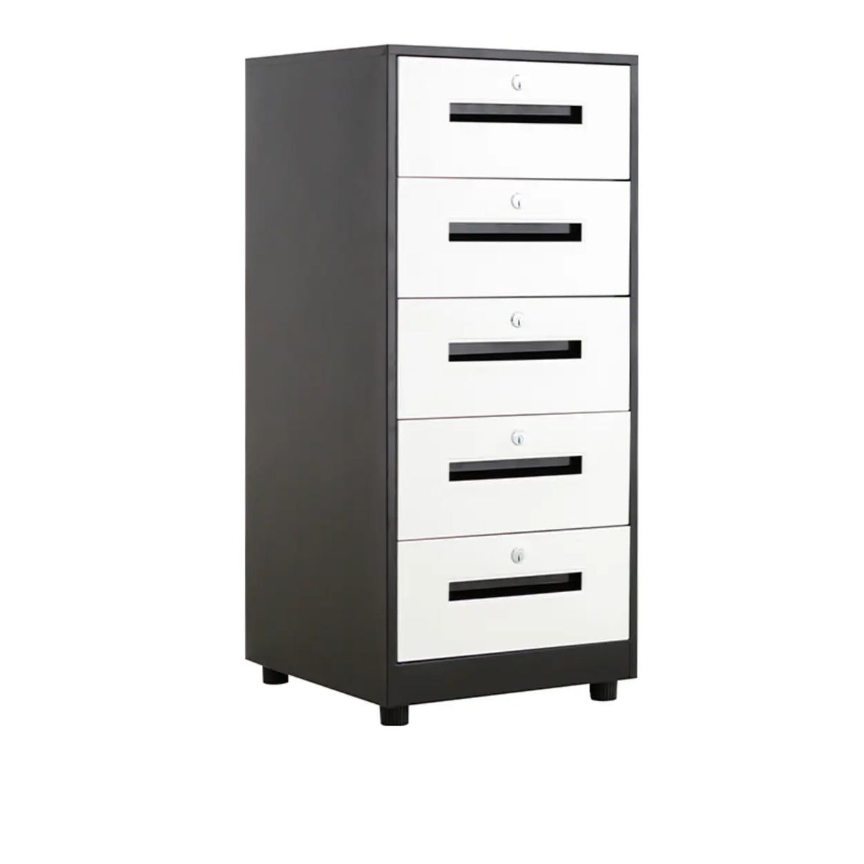 Steel Vertical Lockable Filing Cabinet with Drawers Image - 58