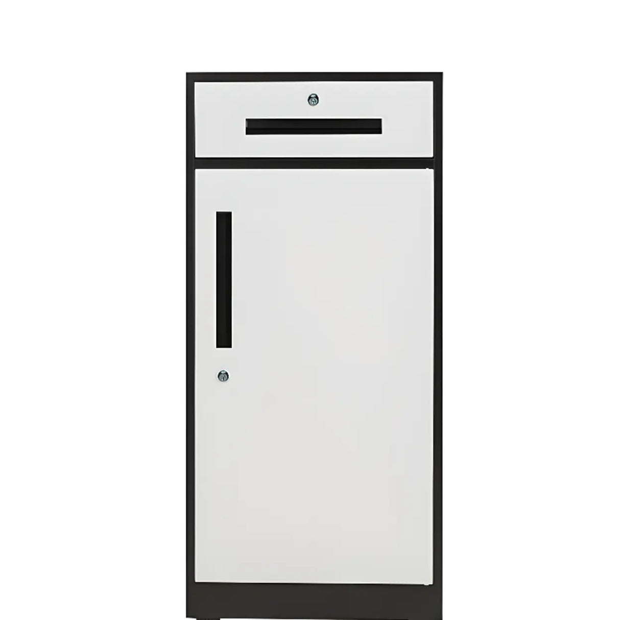 Steel Vertical Lockable Filing Cabinet with Drawers Image - 10