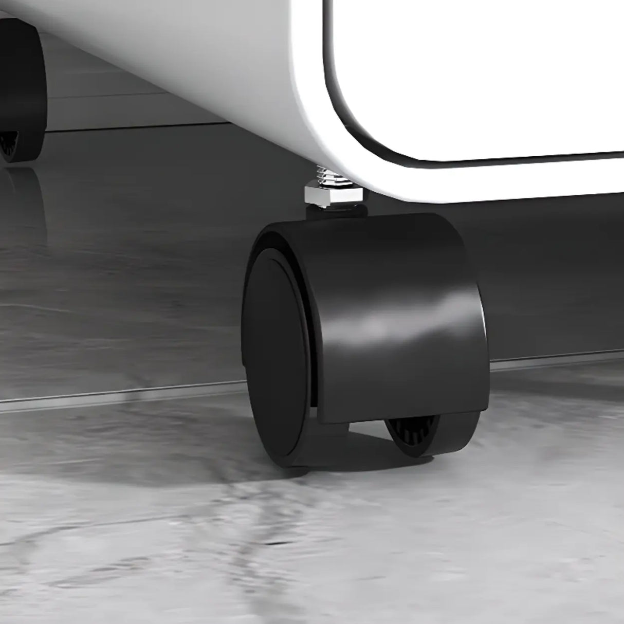 Steel Vertical Lockable Filing Cabinet with Wheels Image - 7