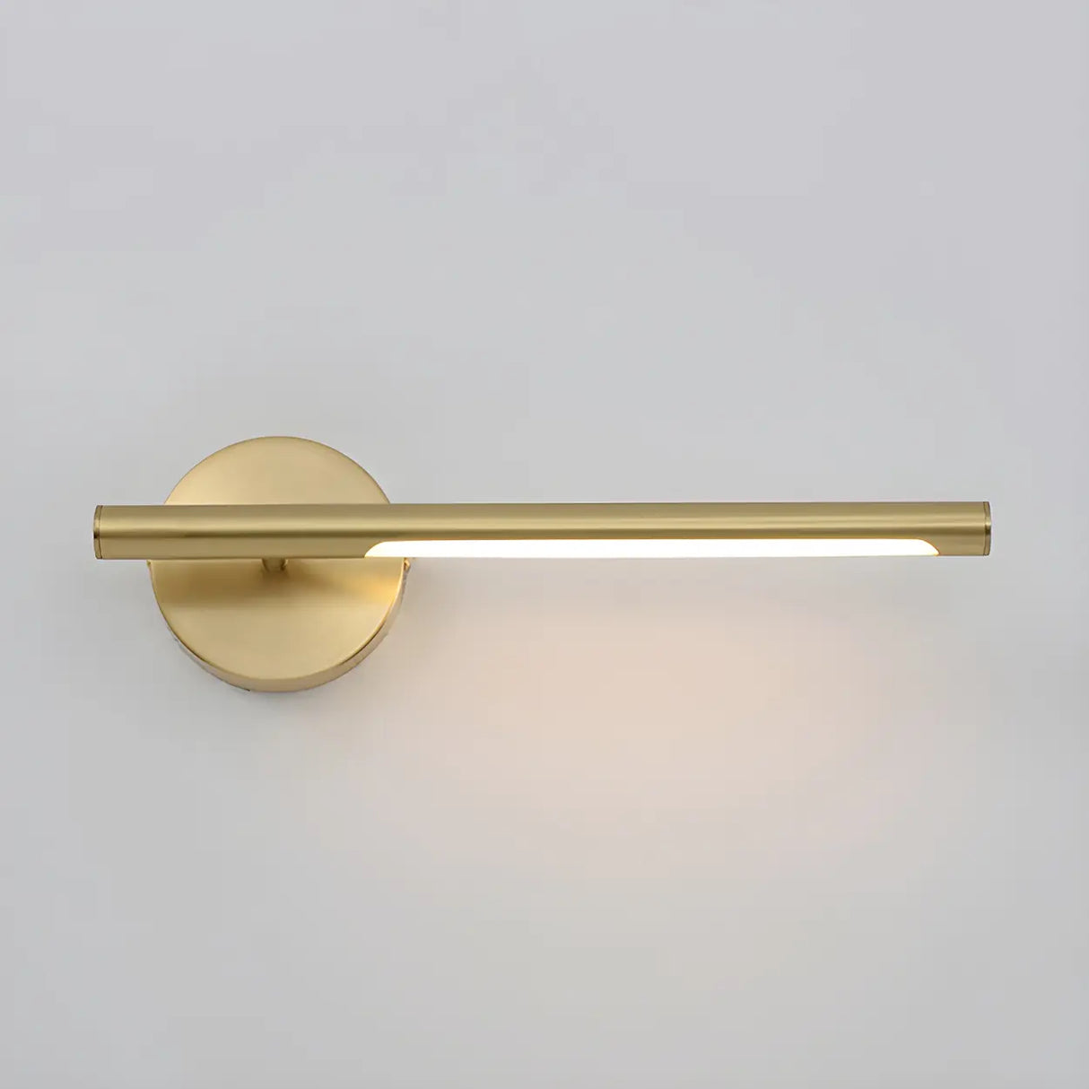 Stylish Brushed Gold Antler Art Vanity Wall Light Image - 2