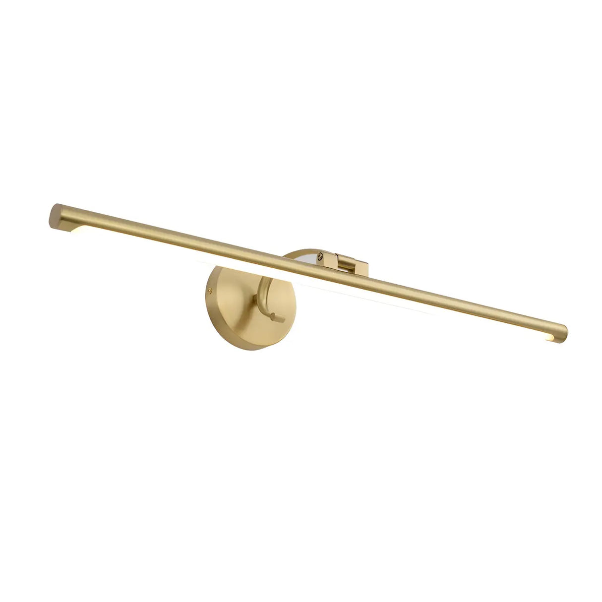 Stylish Brushed Gold Antler Art Vanity Wall Light Image - 8