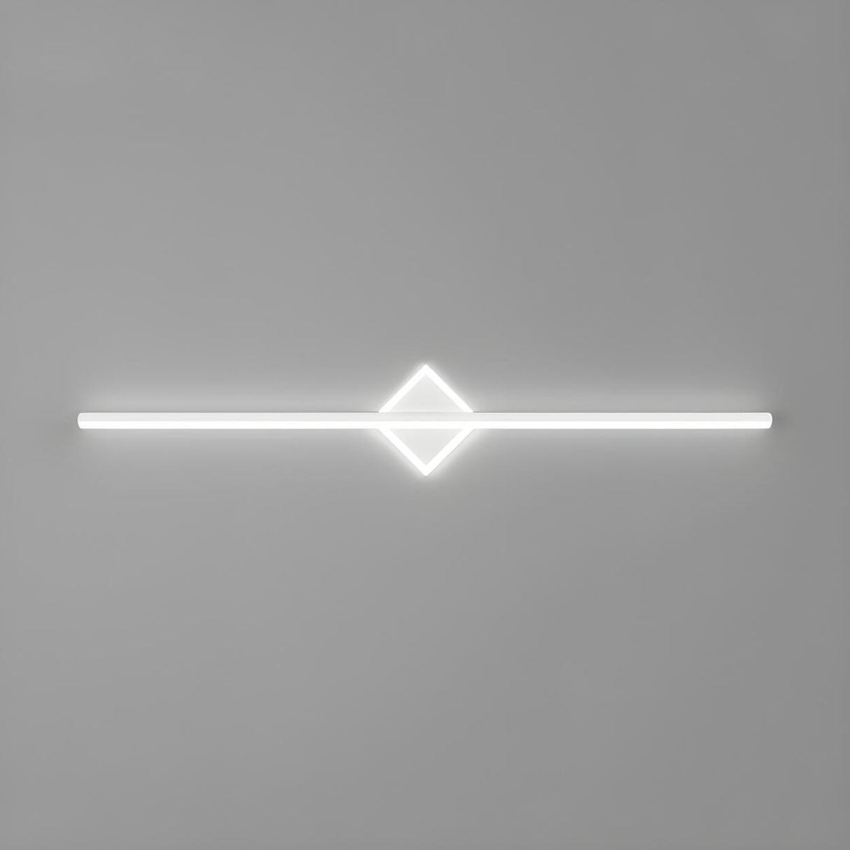 Stylish Geometric Design Simple LED Strip Vanity Light Image - 10