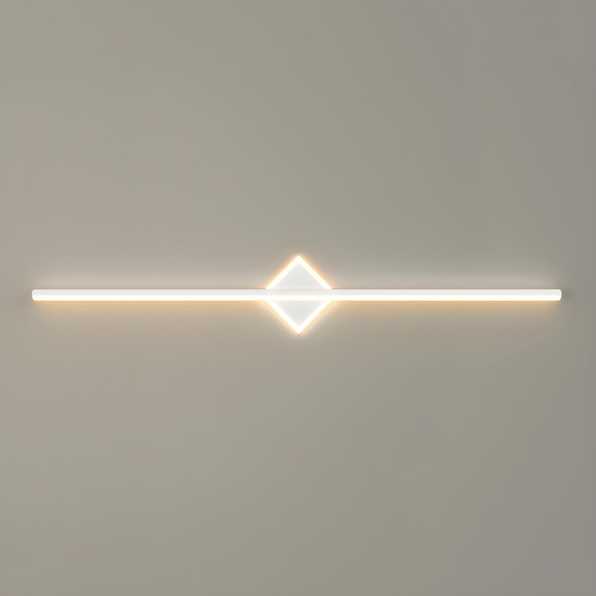 Stylish Geometric Design Simple LED Strip Vanity Light Image - 11