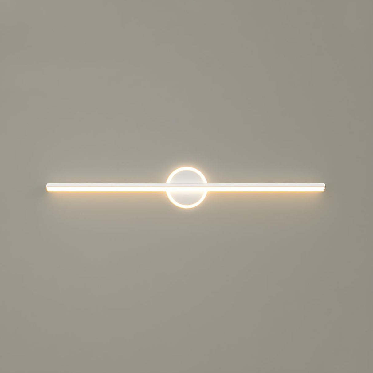 Stylish Geometric Design Simple LED Strip Vanity Light Image - 12