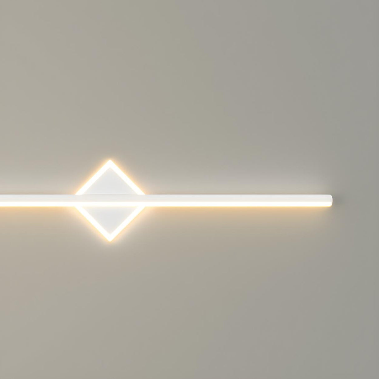 Stylish Geometric Design Simple LED Strip Vanity Light Image - 21