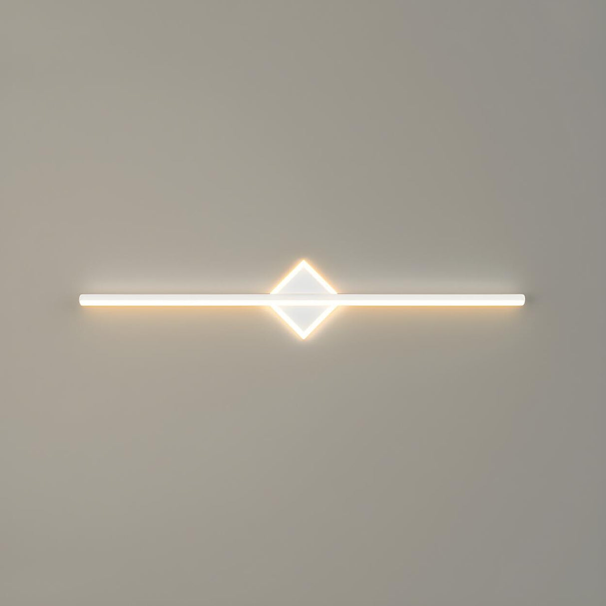 Stylish Geometric Design Simple LED Strip Vanity Light Image - 3