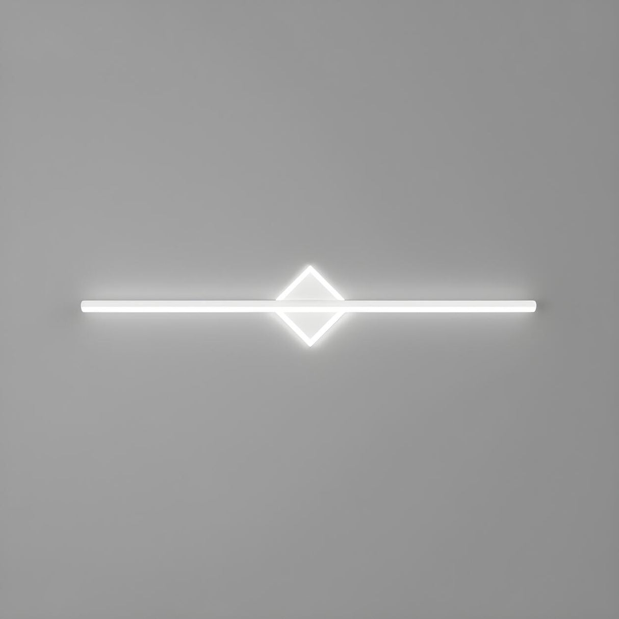 Stylish Geometric Design Simple LED Strip Vanity Light Image - 5