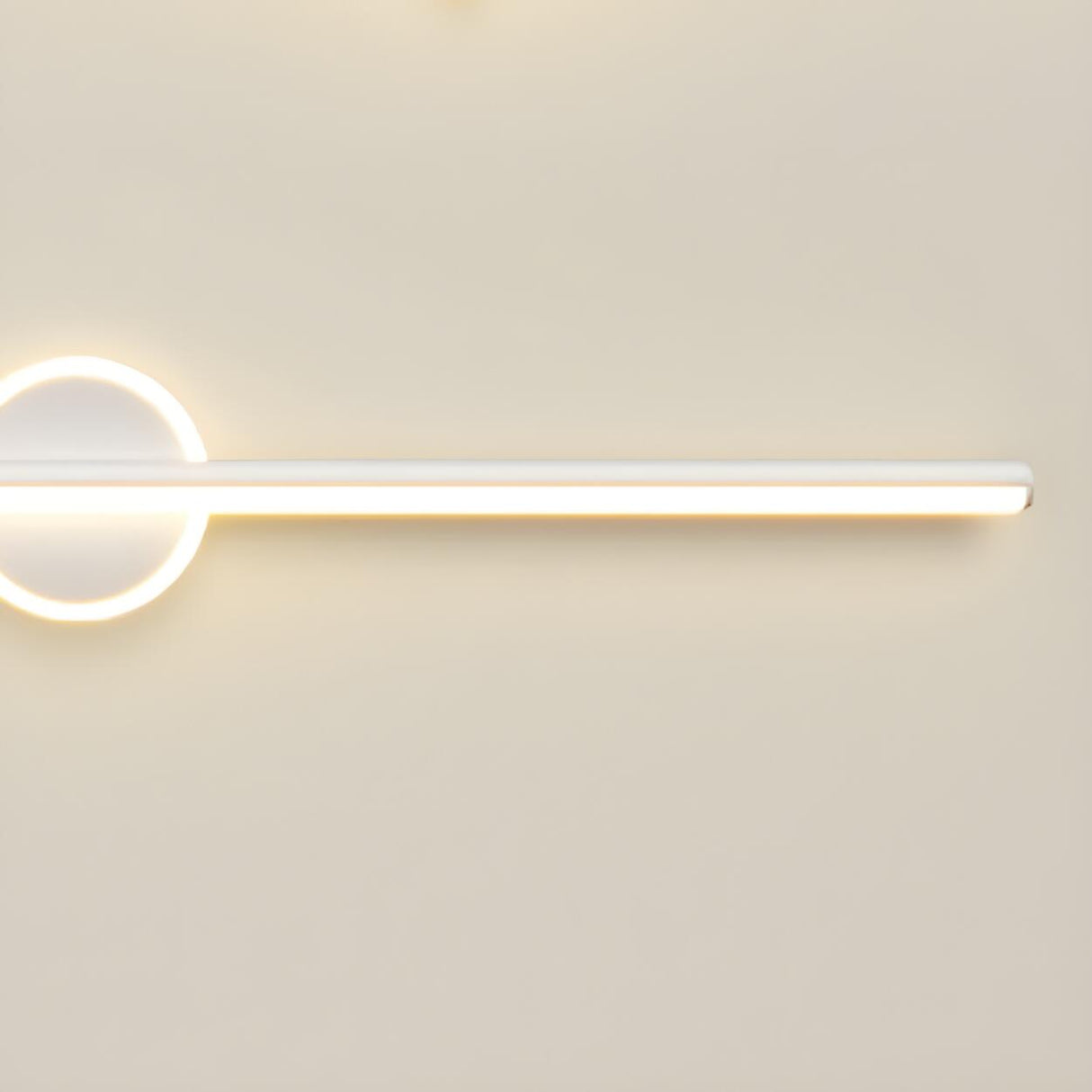 Stylish Geometric Design Simple LED Strip Vanity Light Image - 7