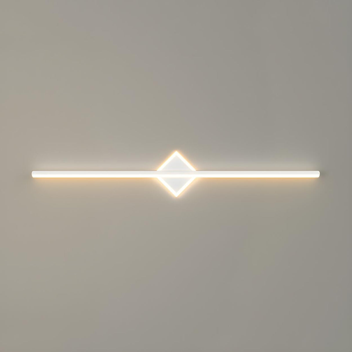 Stylish Geometric Design Simple LED Strip Vanity Light Image - 8