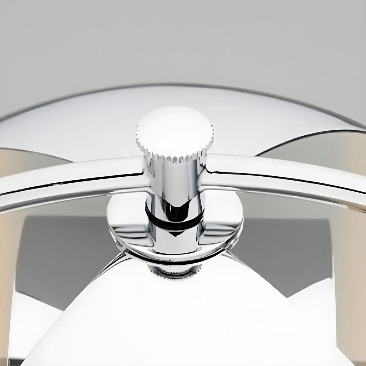 Stylish Gold Finish Spherical Metal LED Floor Lamp Image - 13