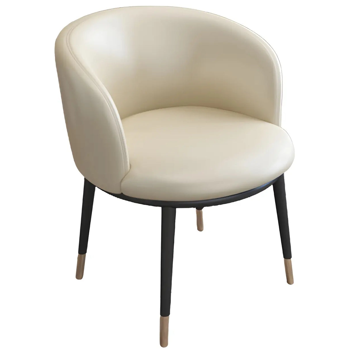 Stylish Faux Leather Home Green Compact Seat Task Chair Image - 29