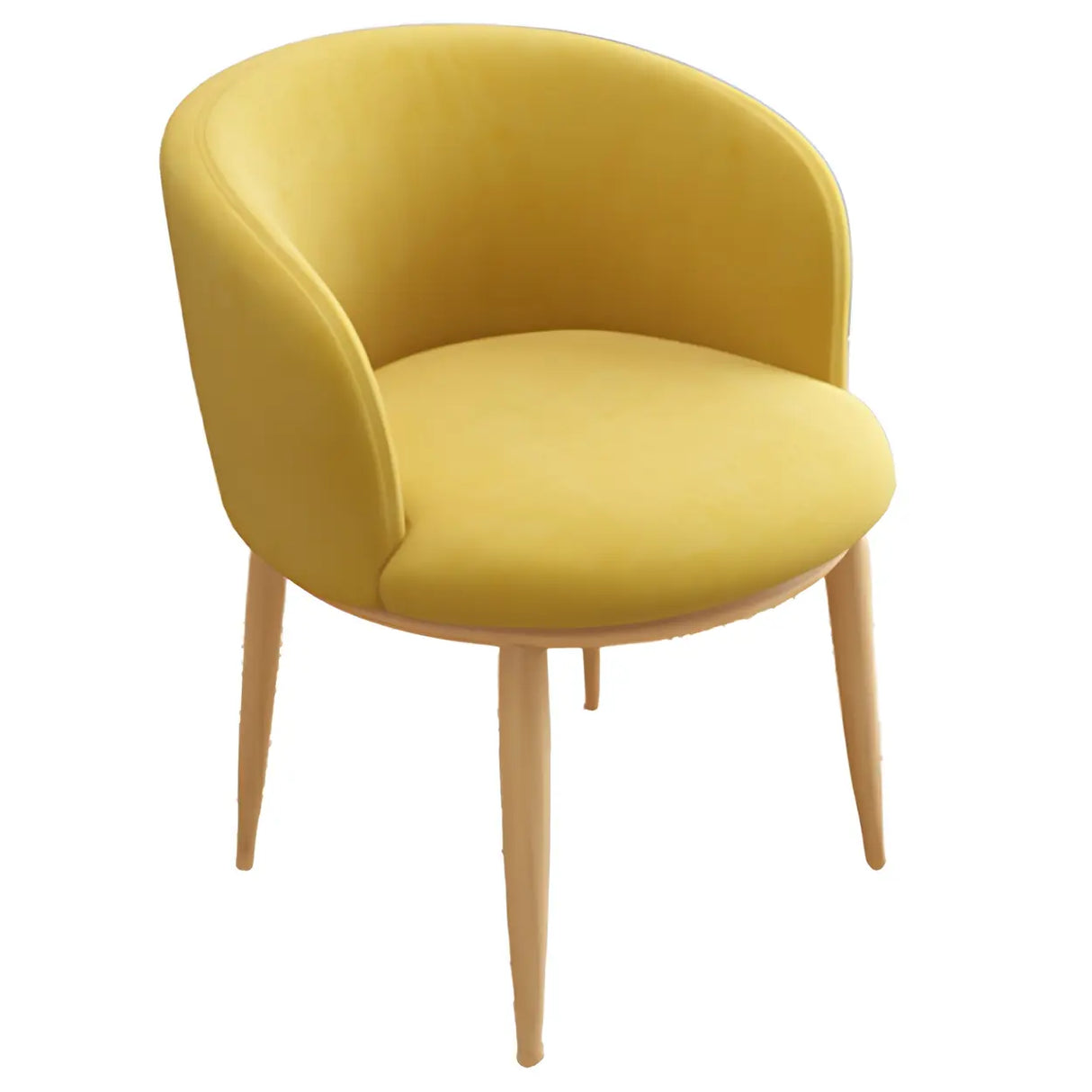 Stylish Faux Leather Home Green Compact Seat Task Chair Image - 34