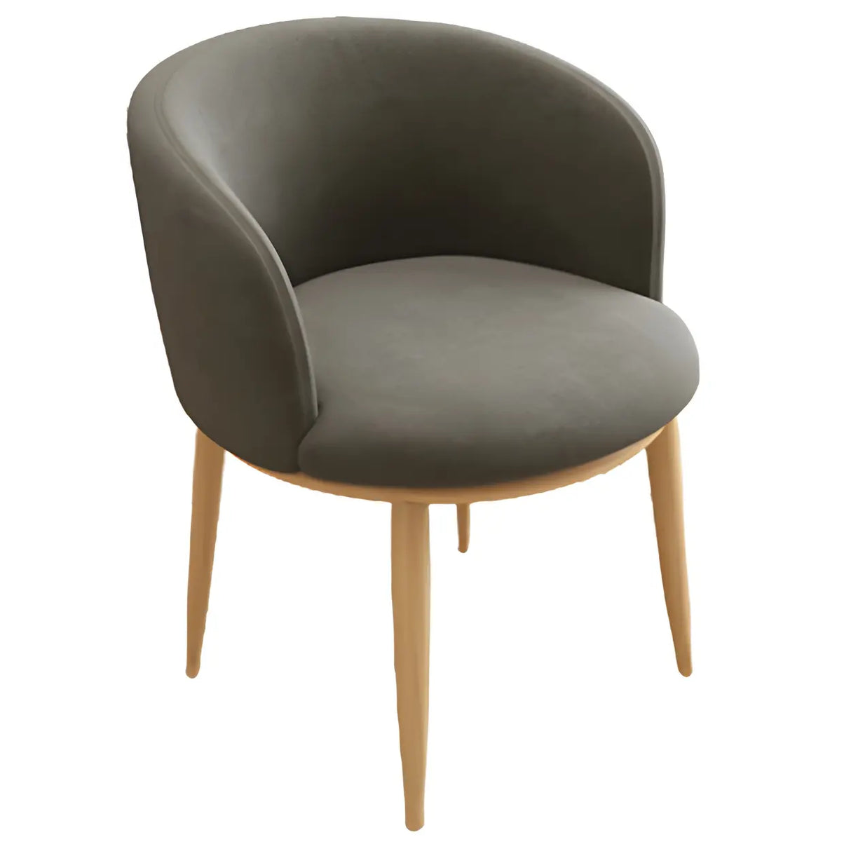 Stylish Faux Leather Home Green Compact Seat Task Chair Image - 42