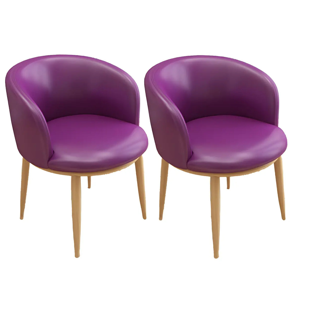 Stylish Faux Leather Home Green Compact Seat Task Chair Image - 53