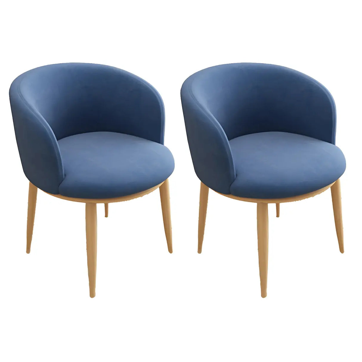 Stylish Faux Leather Home Green Compact Seat Task Chair Image - 69