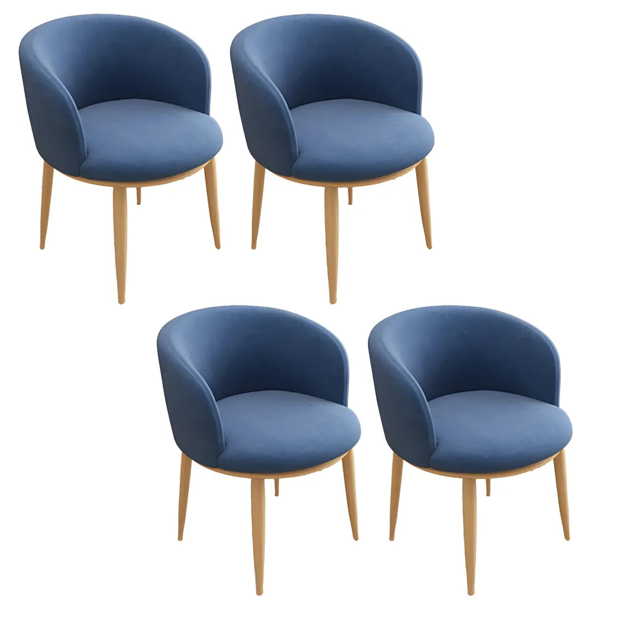 Stylish Faux Leather Home Green Compact Seat Task Chair Image - 97