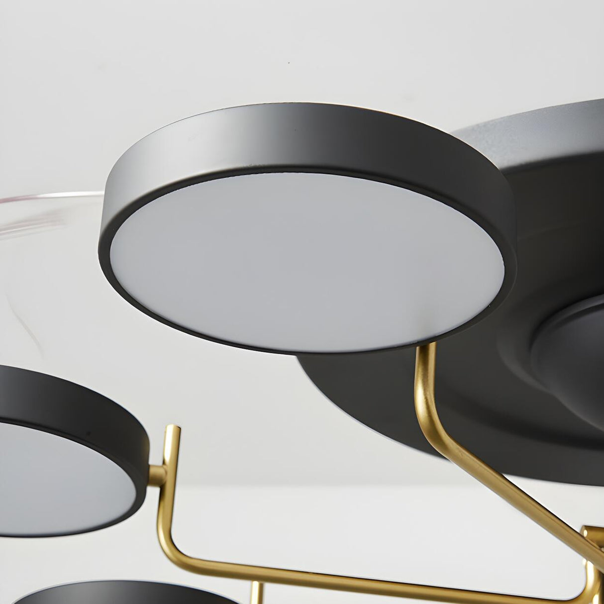 Stylish Modern Multi-Light Remote Ceiling Fan Lights Image - 12