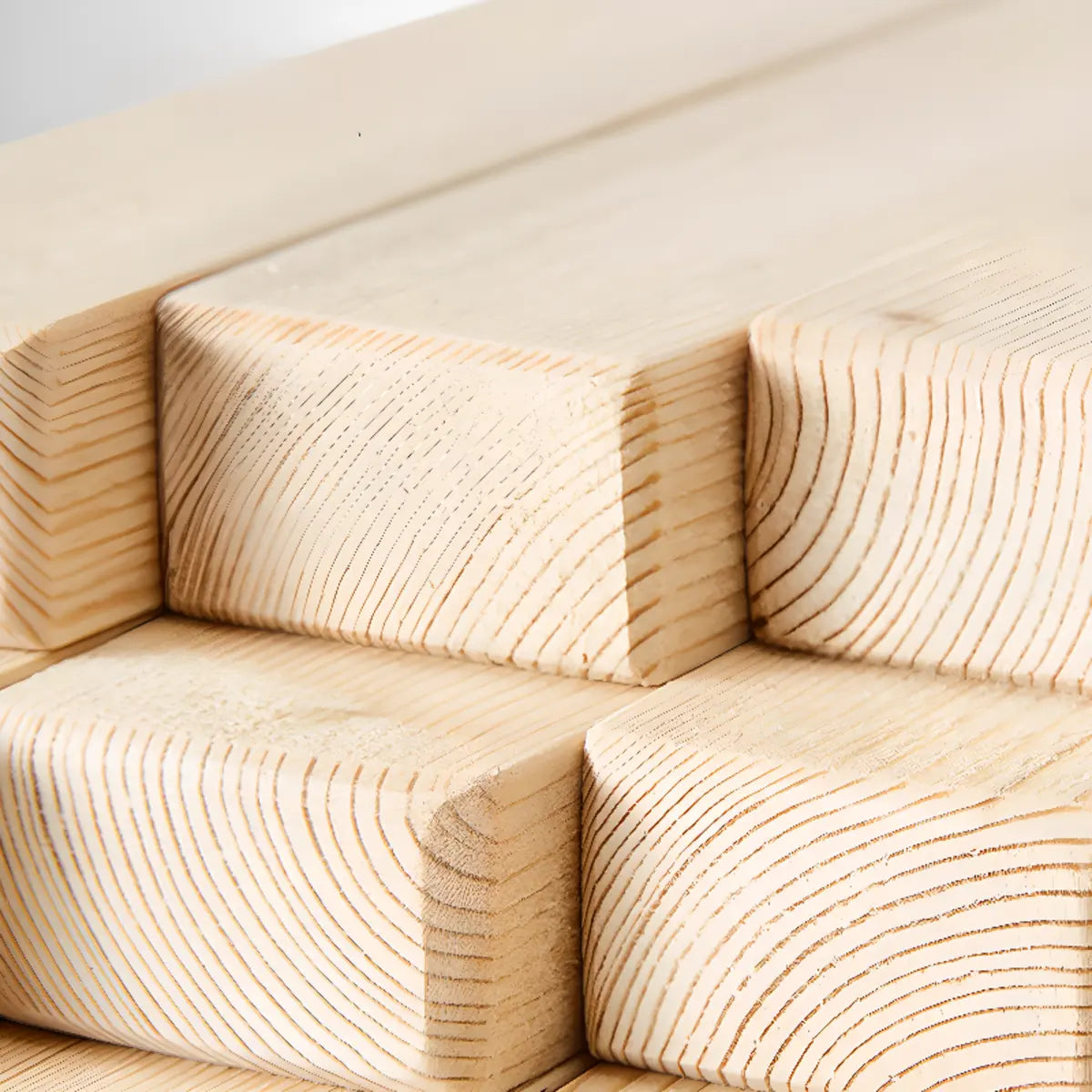 Stylish Natural Wood Drawers Tall Pine Storage Bookcase Image - 13