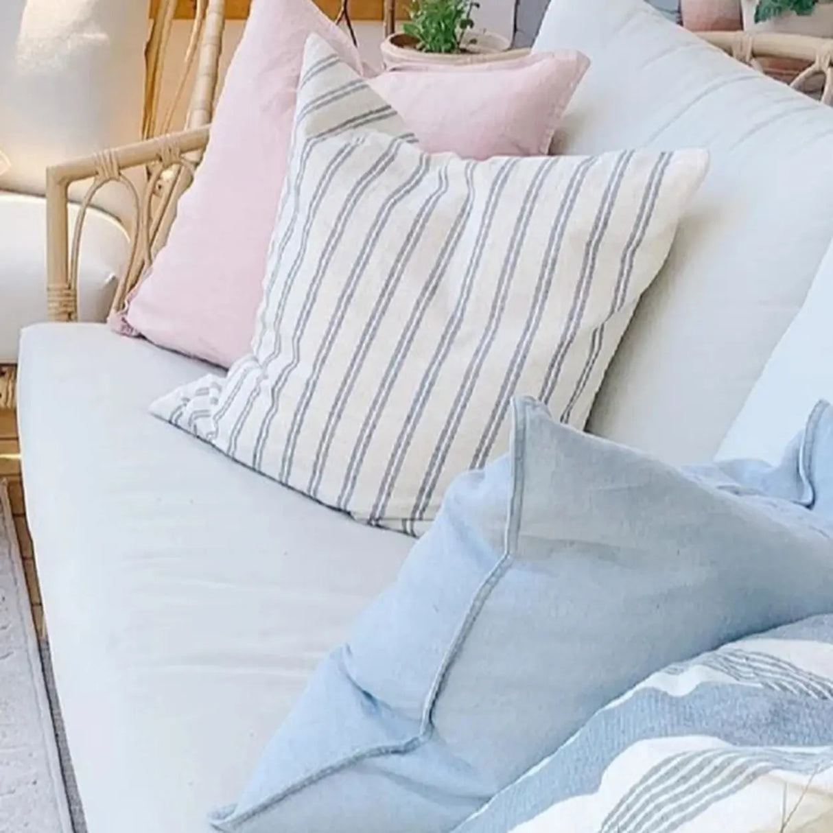 Stylish UV Resistant Outdoor Rattan Patio Conversation Set Image - 11