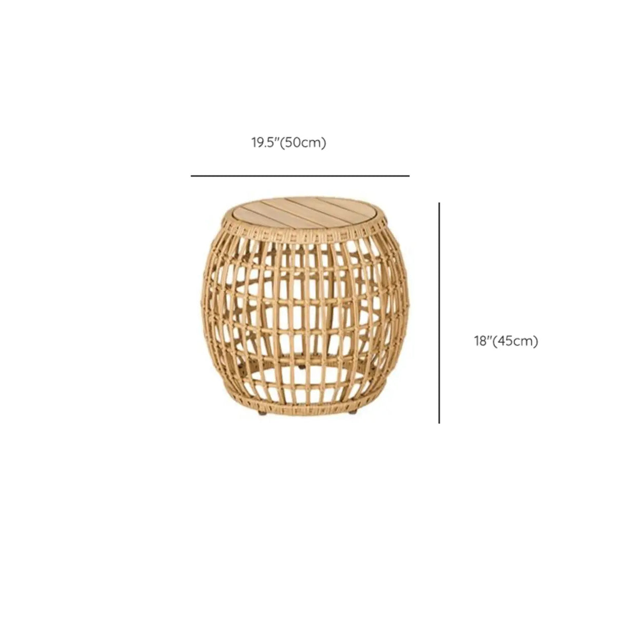 Stylish UV Resistant Outdoor Rattan Patio Conversation Set Image - 14