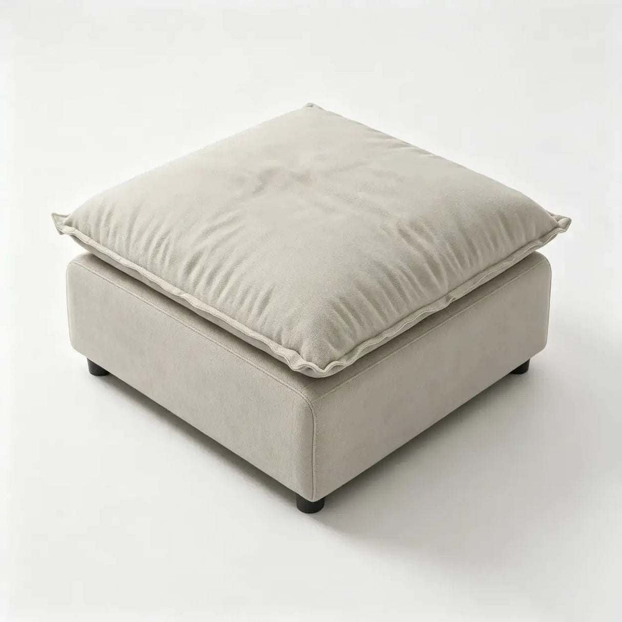 Suede Modular Sofa with Adjustable Backrests and Memory Foam Image - 19