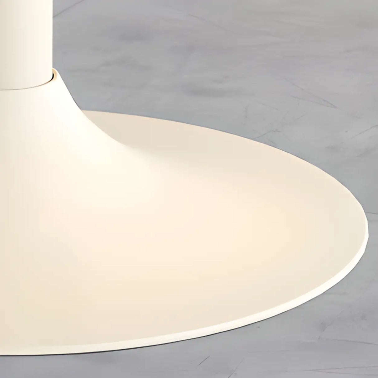 Swivel Adjustable Height Concave Leather Bar Stool Image - 16