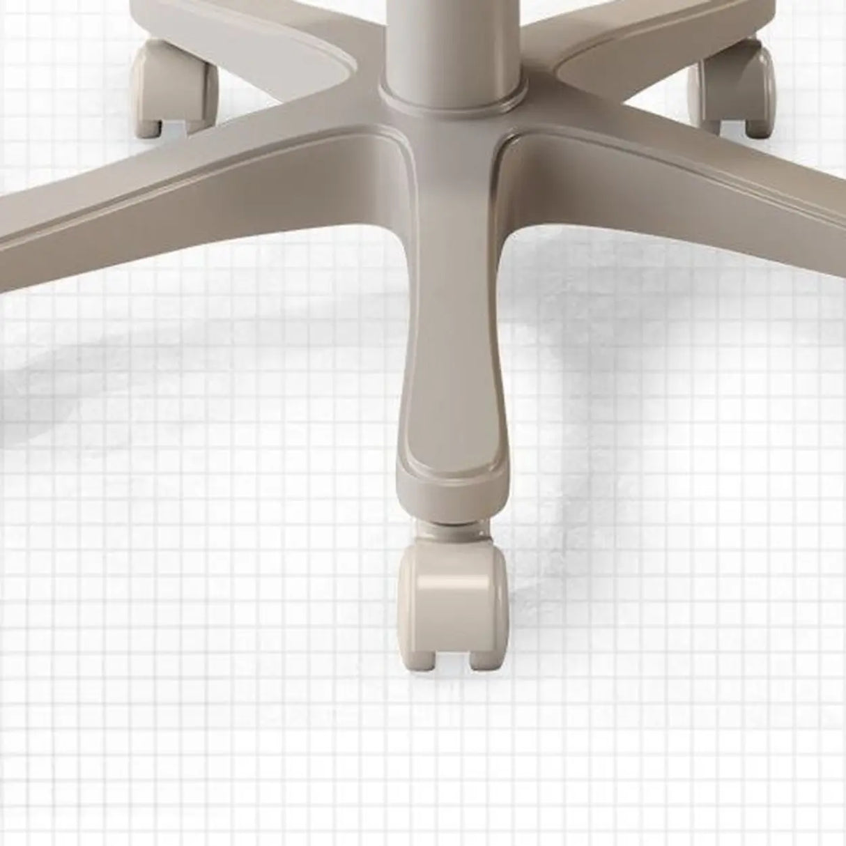 Swivel Adjustable Round Leather Bar Stool with Pulley Image - 4