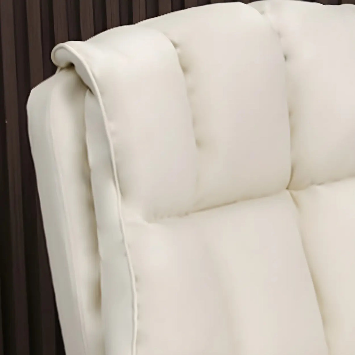 Swivel Ergonomic Leather Adjustable Footrest Office Chair Image - 14