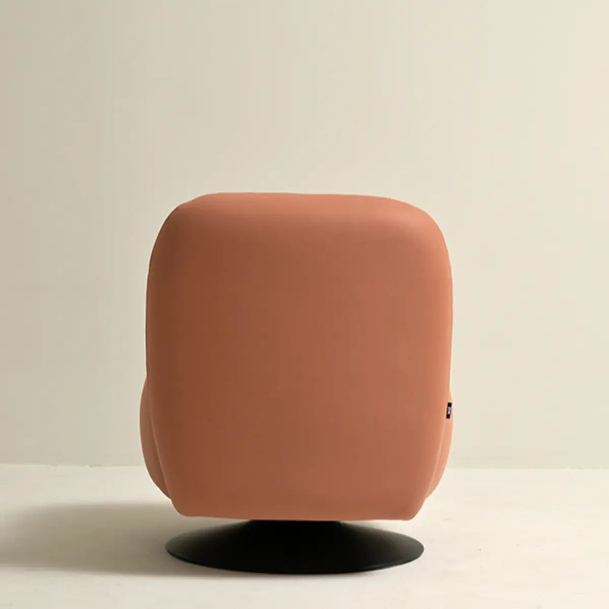 Swivel Orange-Red Fade Resistant Mid-Back Slipper Chair Image - 6