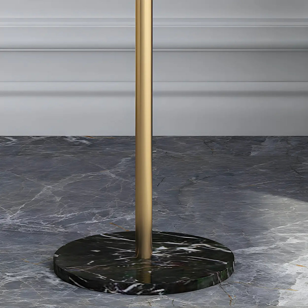 Syilish Gold Metal Tall Freestanding Hall Tree with Hooks Image - 14