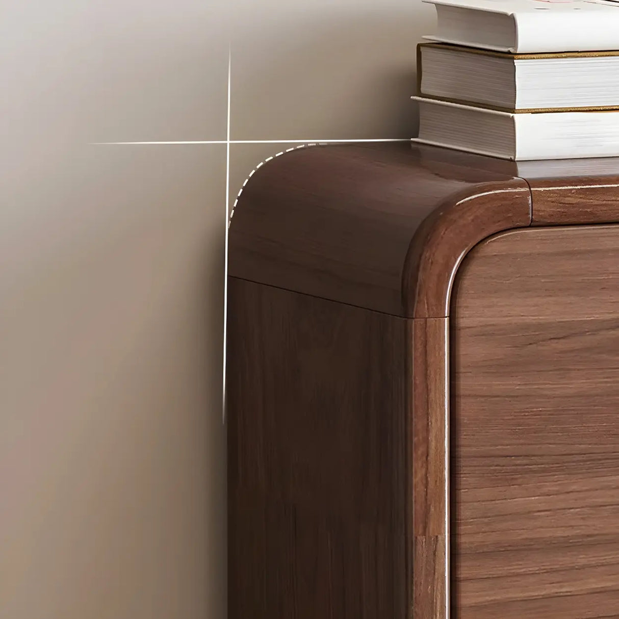 Tall Wooden Adjustable Brown Drop Front Shoe Organizer Image - 14