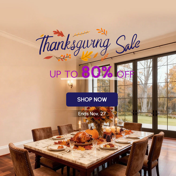 Thanksgiving Sale Up To 80% Off