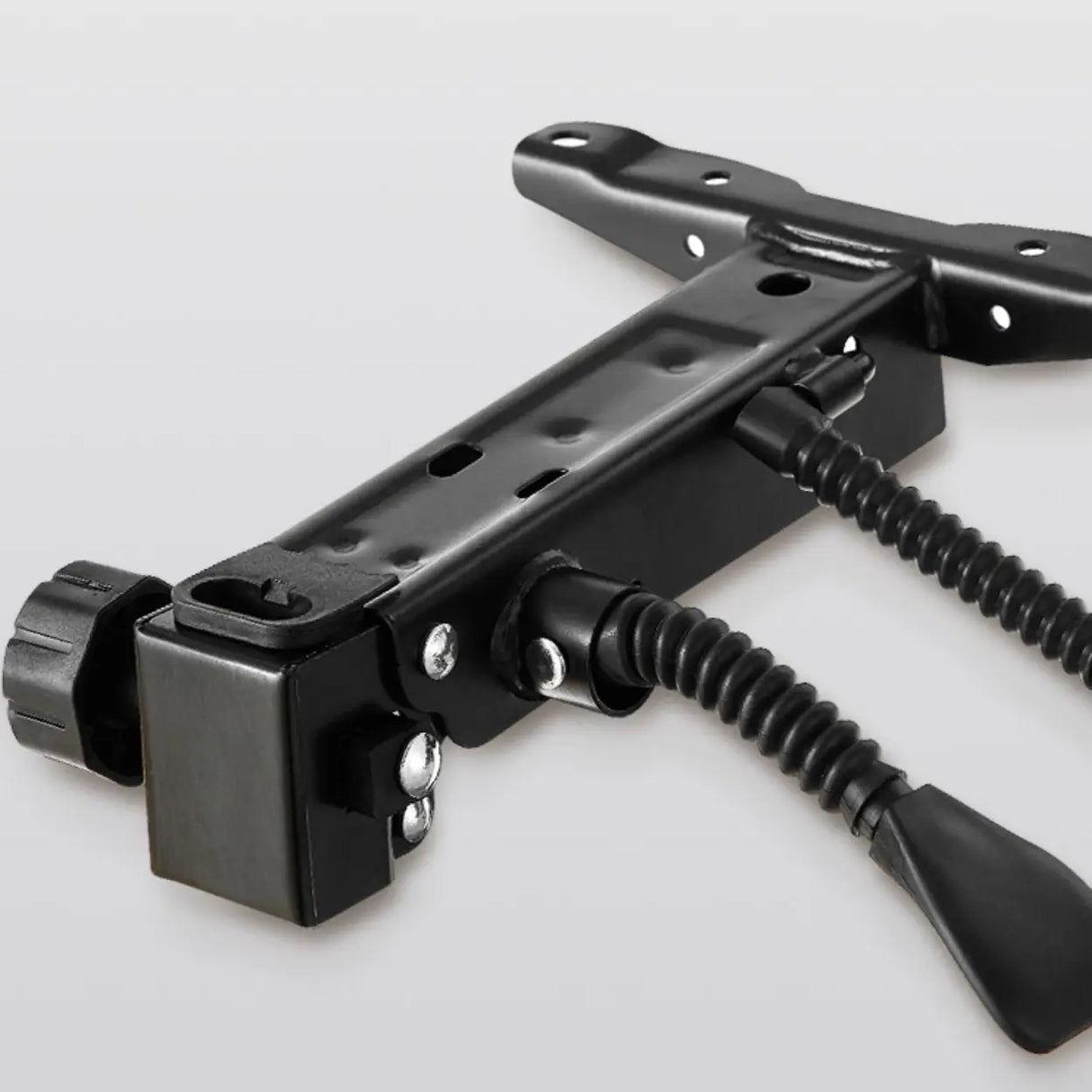 Tilt Brown Adjustable Ergonomic Steel Frame Office Chair Image - 12