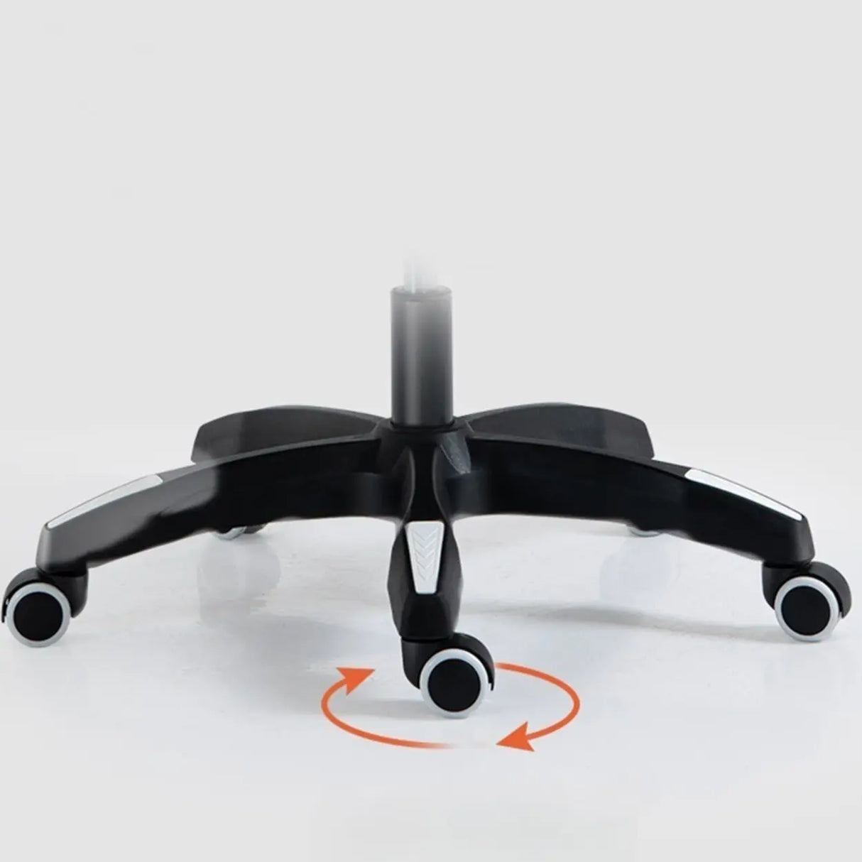 Tilt Lumbar Support Swivel Leather Adjustable Office Chair Image - 16