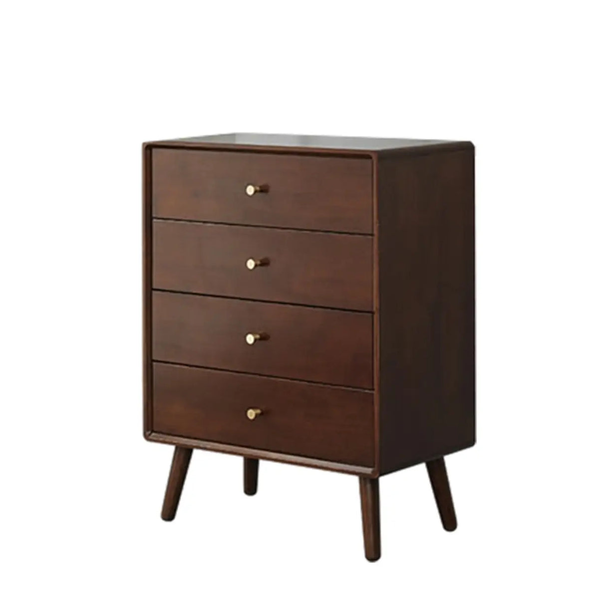 Traditional Natural Finish Wooden Drawer Dresser Image - 11