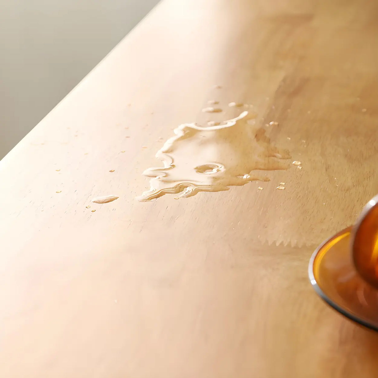 Traditional Natural Finish Wooden Drawer Dresser Image - 8