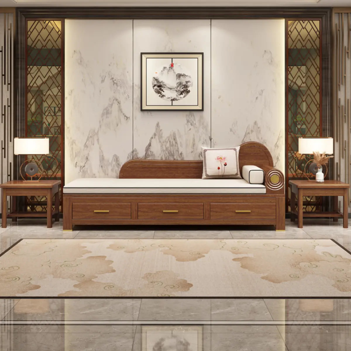 Traditional Removable Cushions Corner Right-Arm Chaise Image - 12