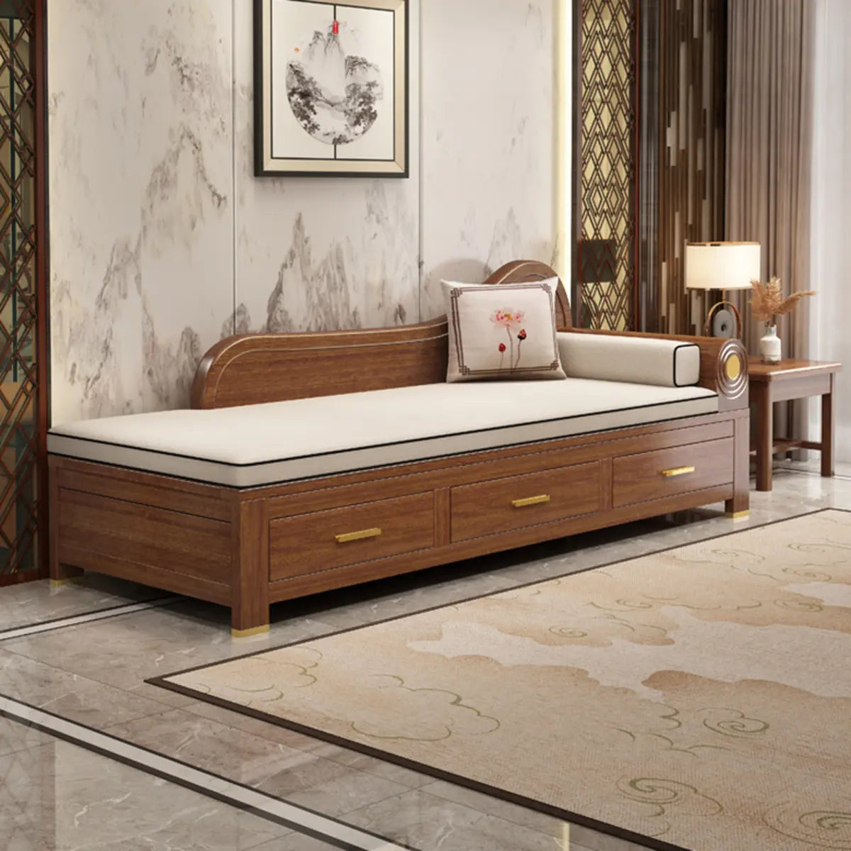 Traditional Removable Cushions Corner Right-Arm Chaise Image - 14