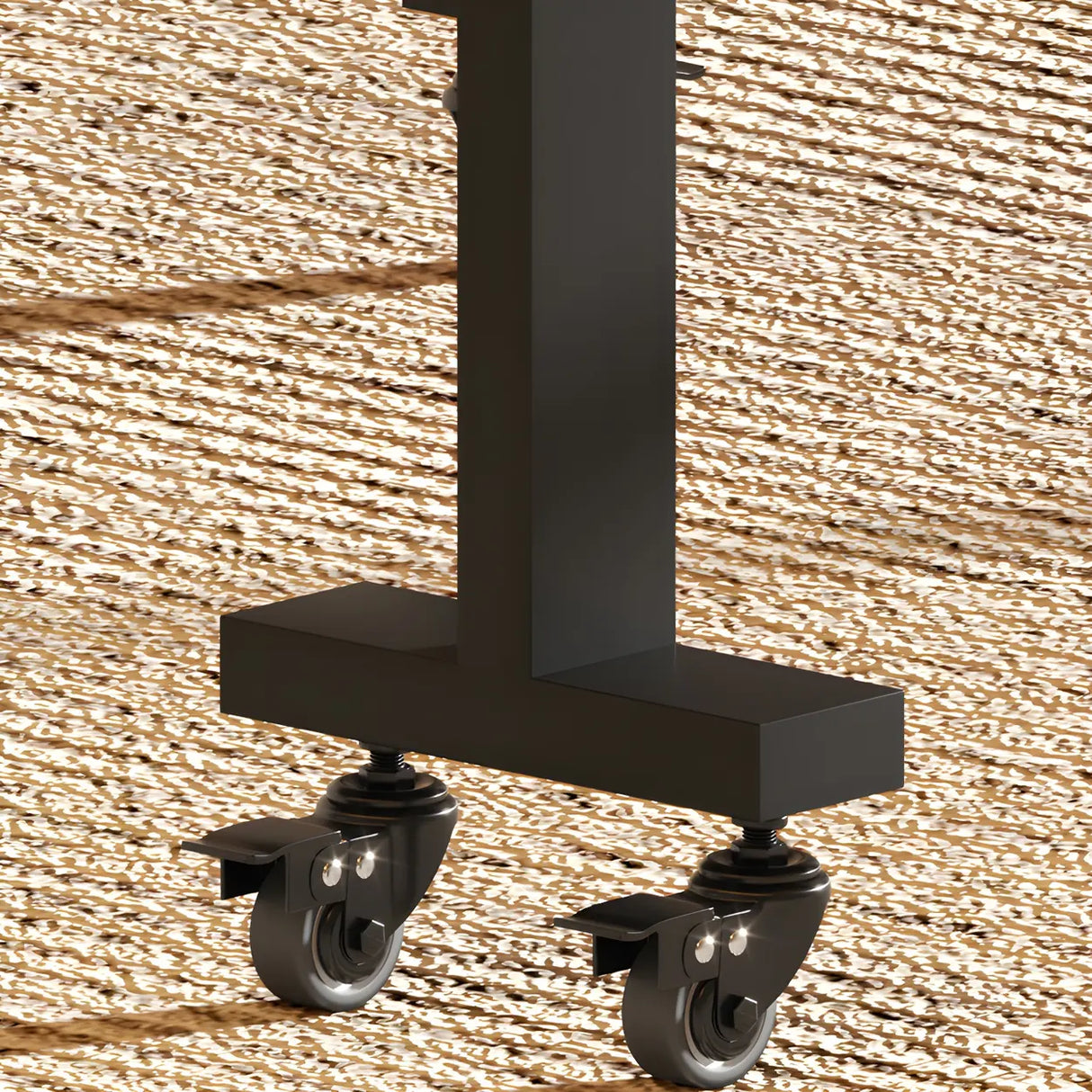 Traditional Round Wood Natural Drop Leaf Dining Table Image - 9