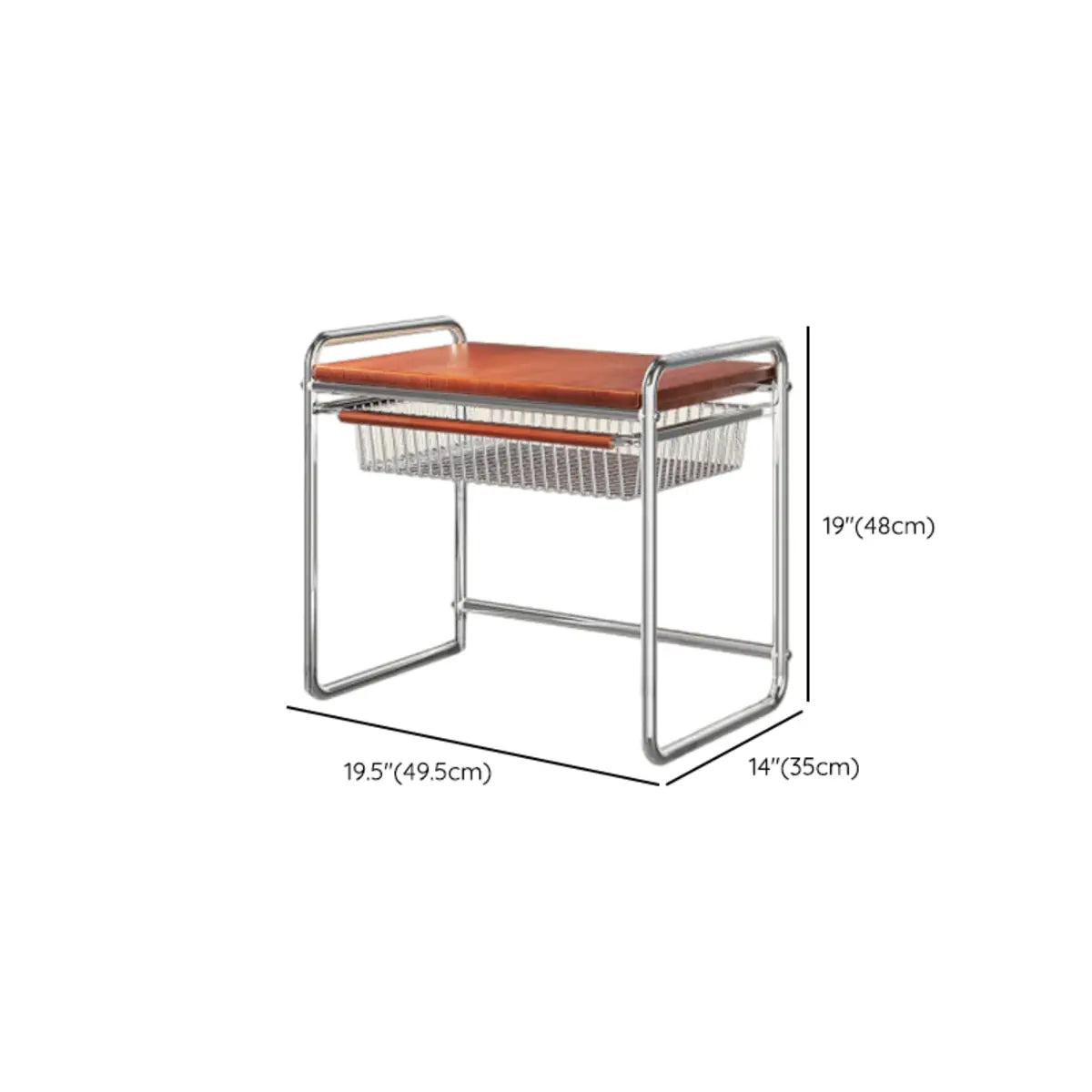 Traditional Silver Metal Frame Baker's Rack for Kitchen