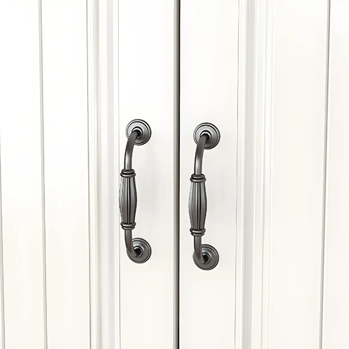 Traditional Walnut Wood Dresser Chest with Drawers Image - 15