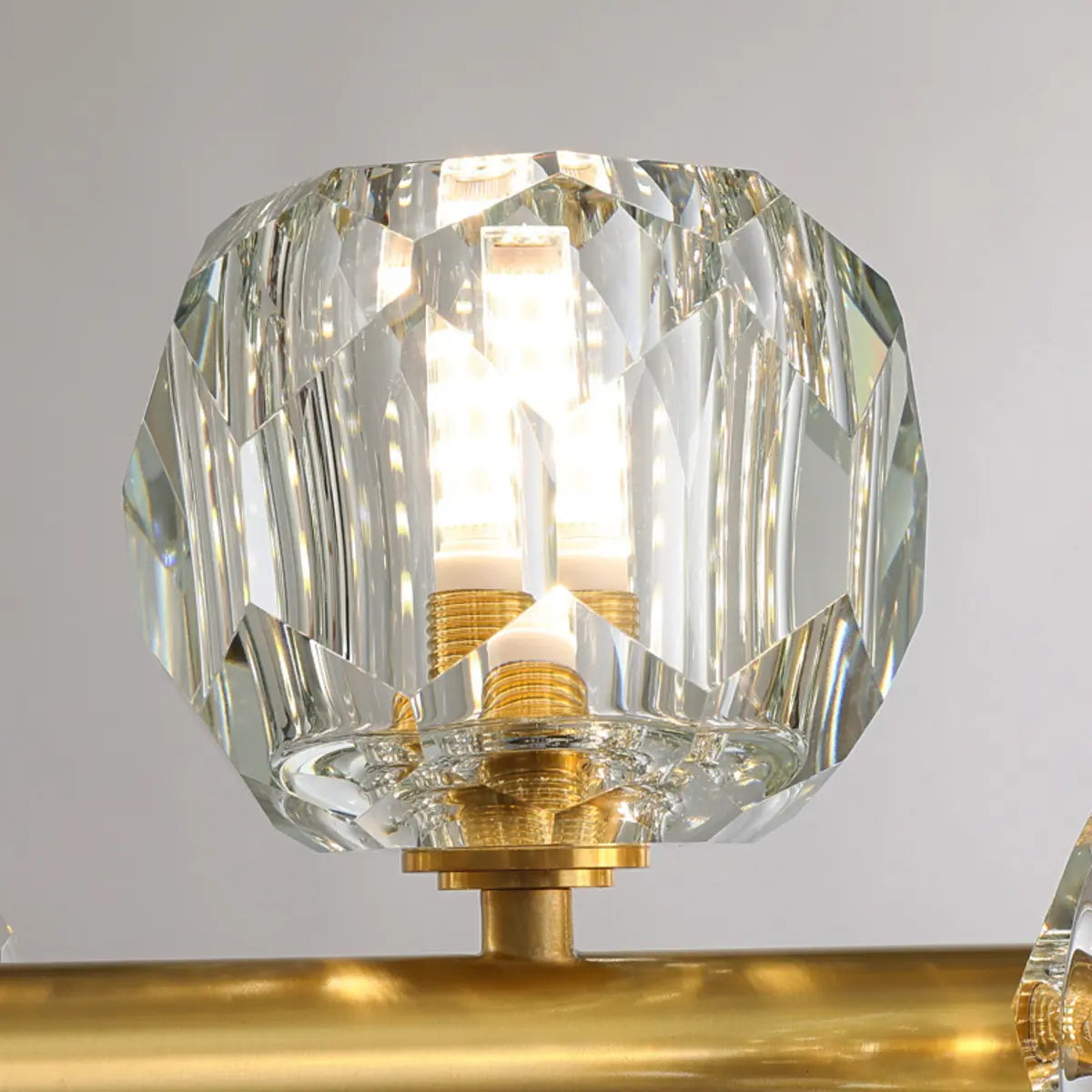 Trendy Crystal Glass Globe Island Chandelier Light Image - 8