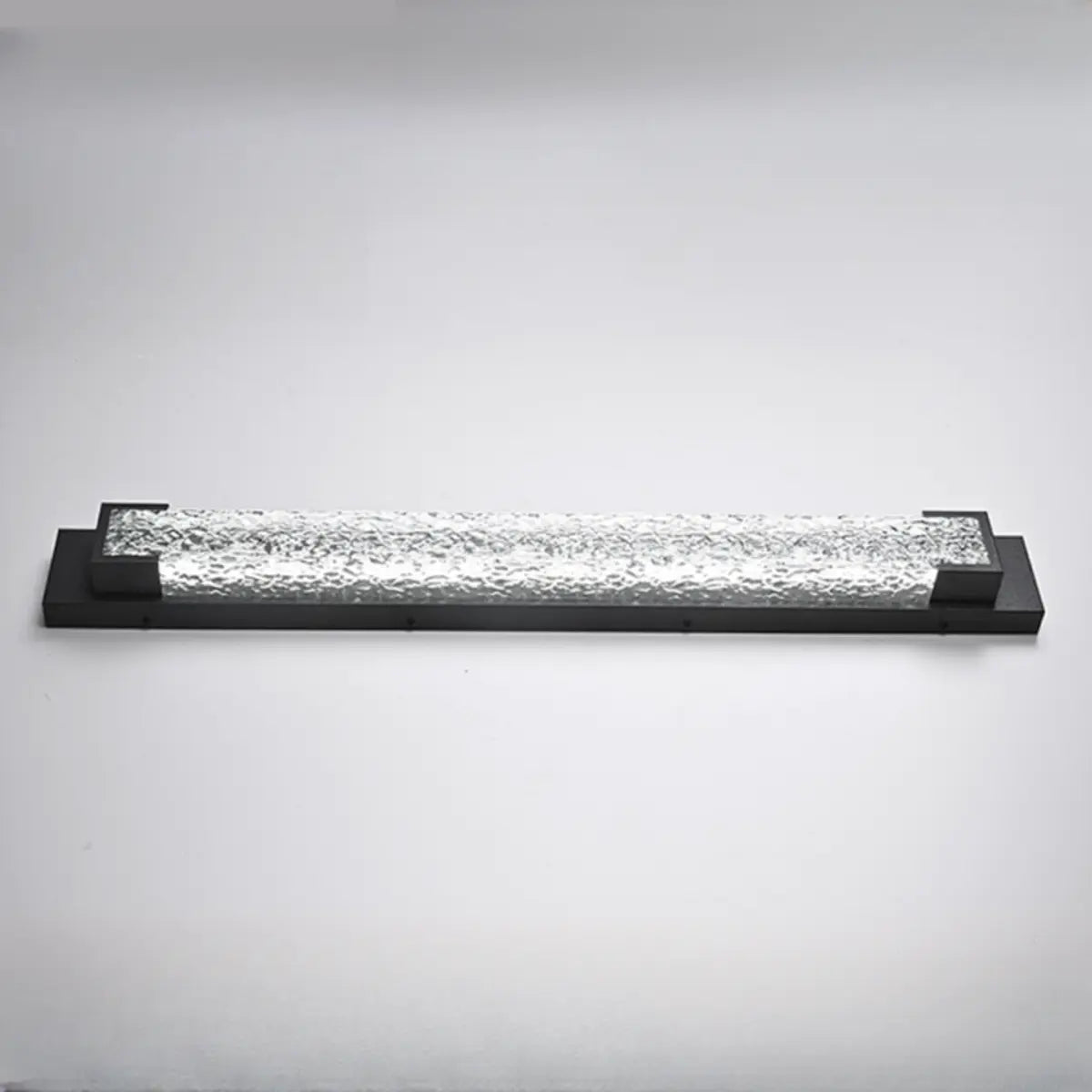 Trendy Geometric Steel Outdoor LED Wall Light Black Image - 5