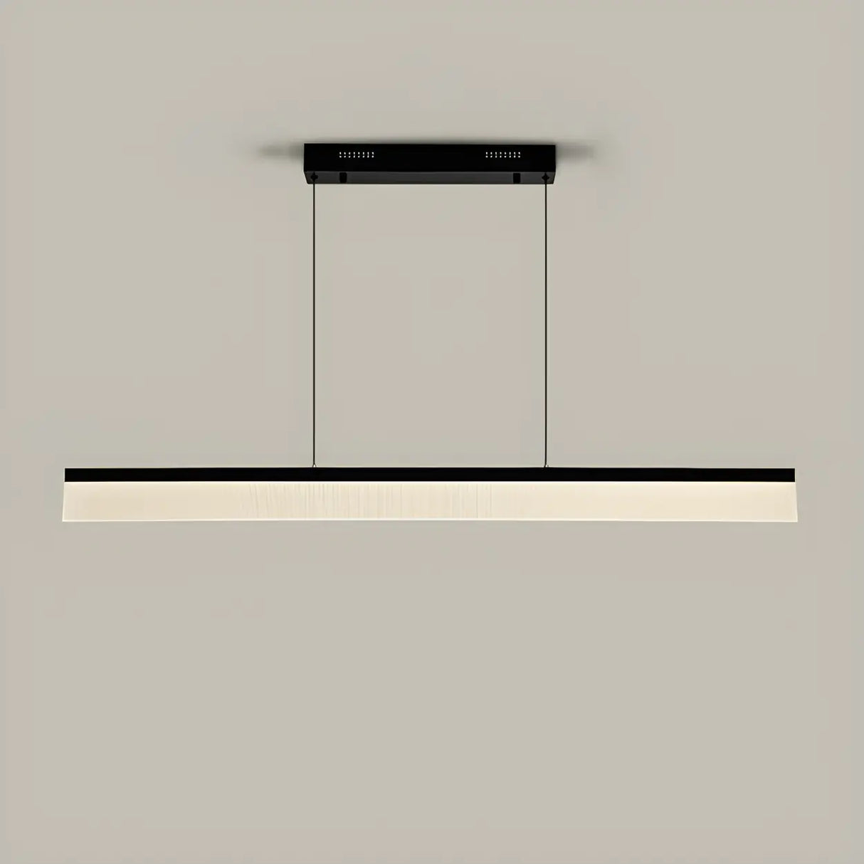 Trendy Rectangular Adjustable Island Pendant Light Image - 6