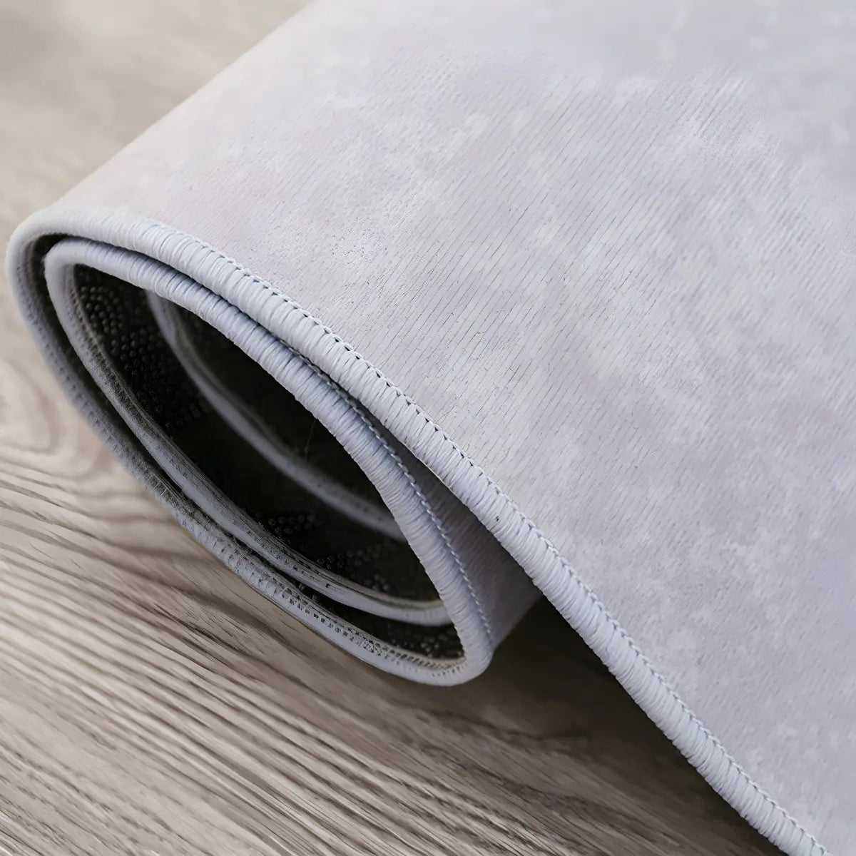 Trendy Splicing Geometric Synthetic Orange Area Rug Image - 6